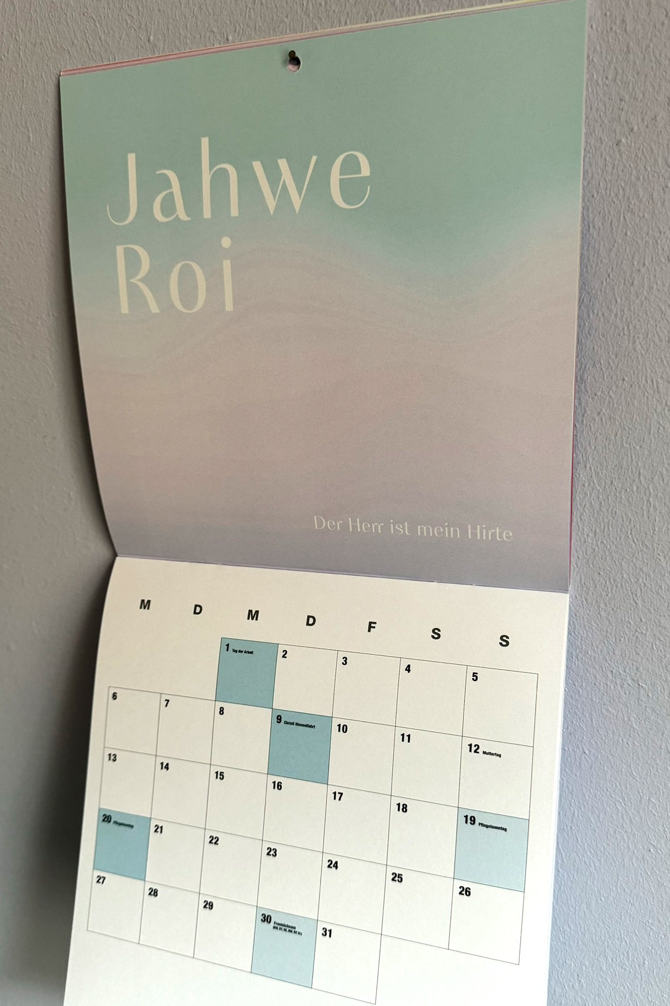Kalender - JHWH - 2024