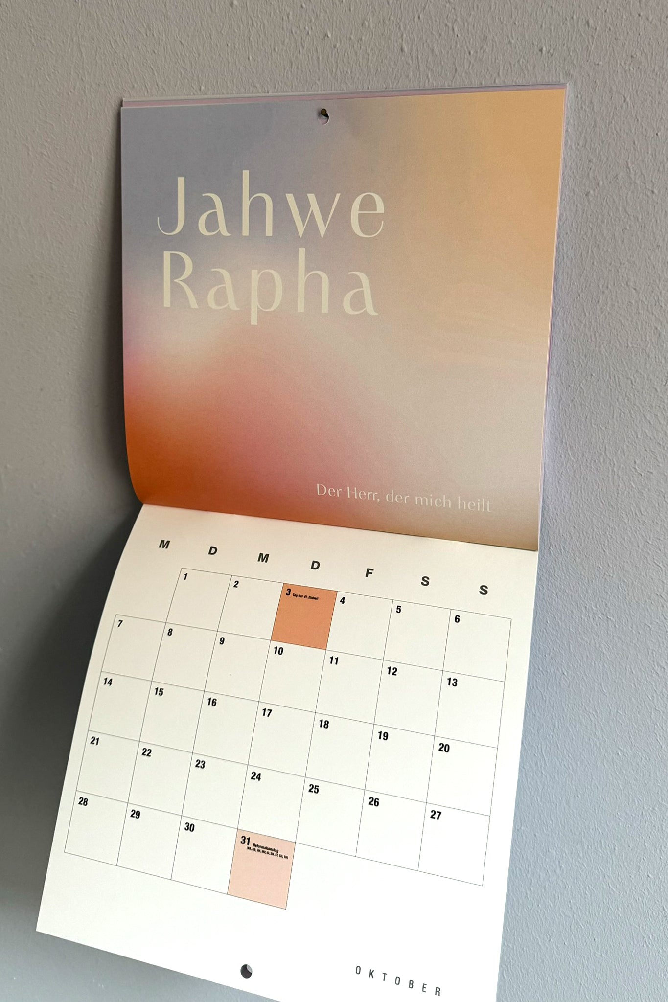 Kalender - JHWH - 2024