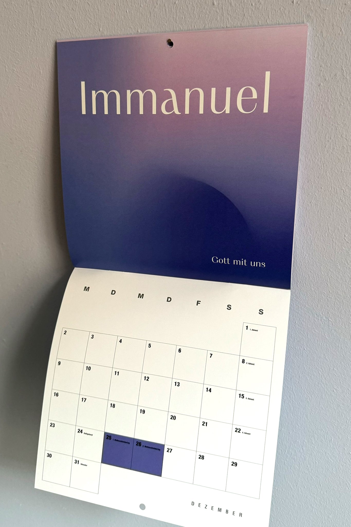 Kalender - JHWH - 2024