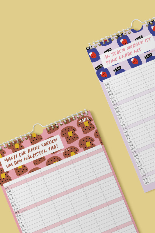 A3 Familienkalender 2026 - Jubel kommt am Morgen