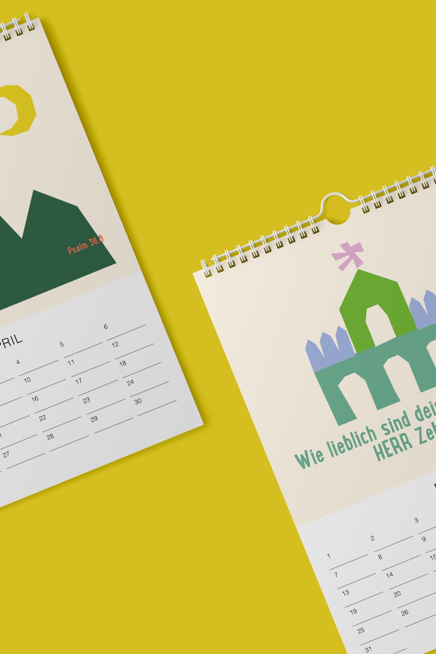 VORBESTELLUNG - A4 Kinderkalender - Psalmen