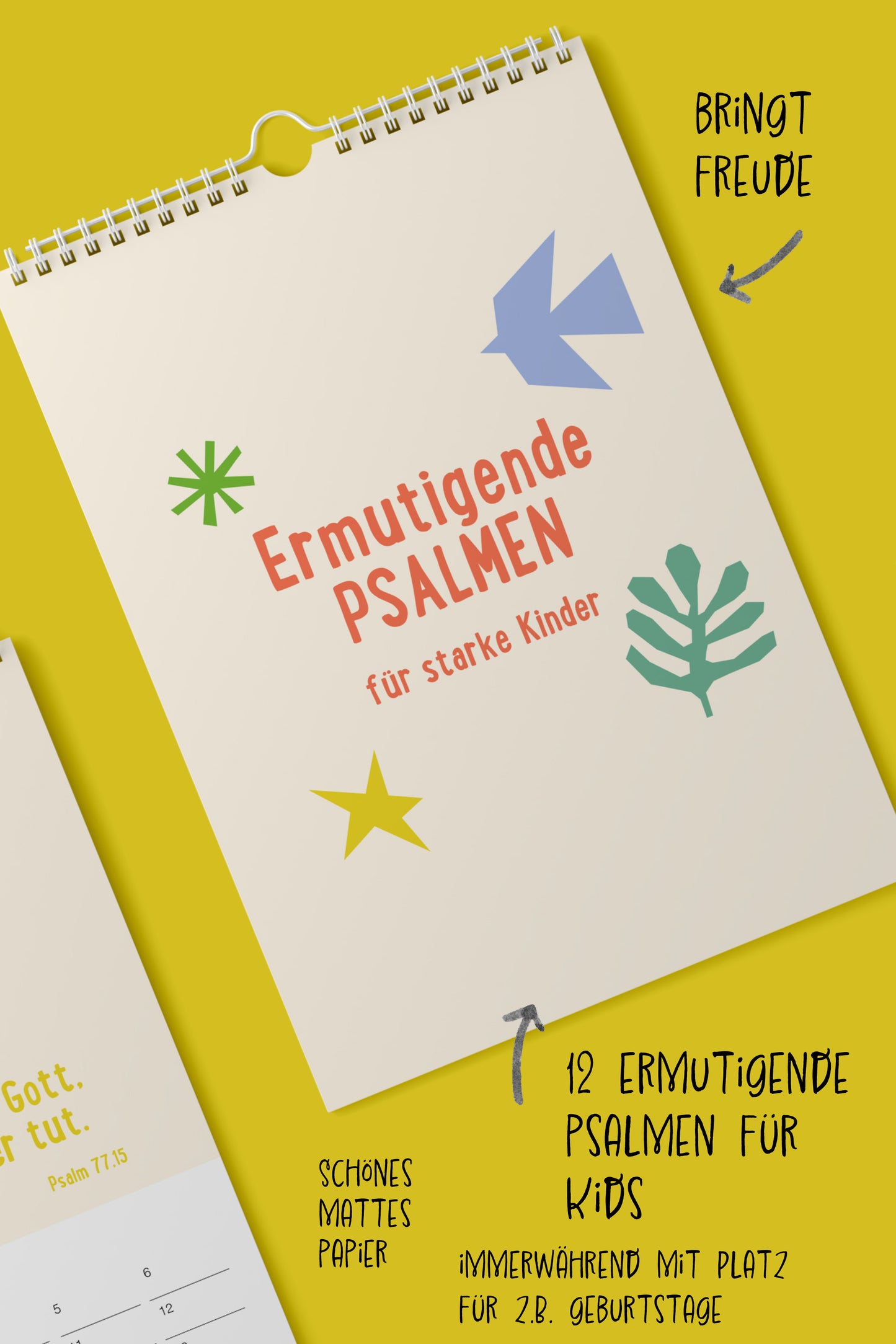 VORBESTELLUNG - A4 Kinderkalender - Psalmen