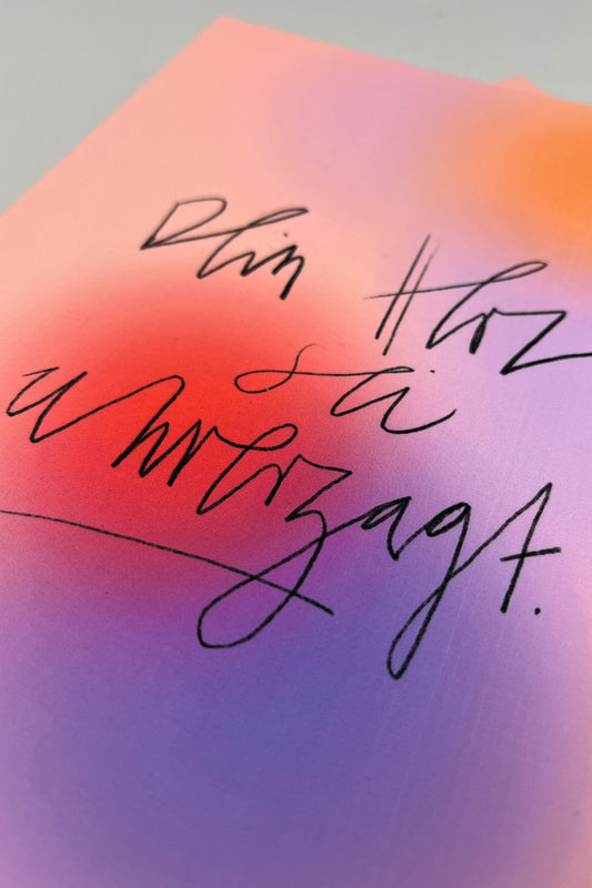 Notizbuch - Dein Herz sei unverzagt