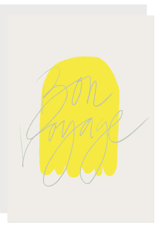 Klappkarte - Bon voyage