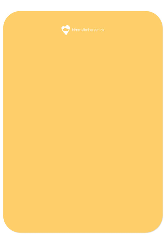 Rückseite Christliche Postkarte von Himmel im Herzen zum Geburtstag