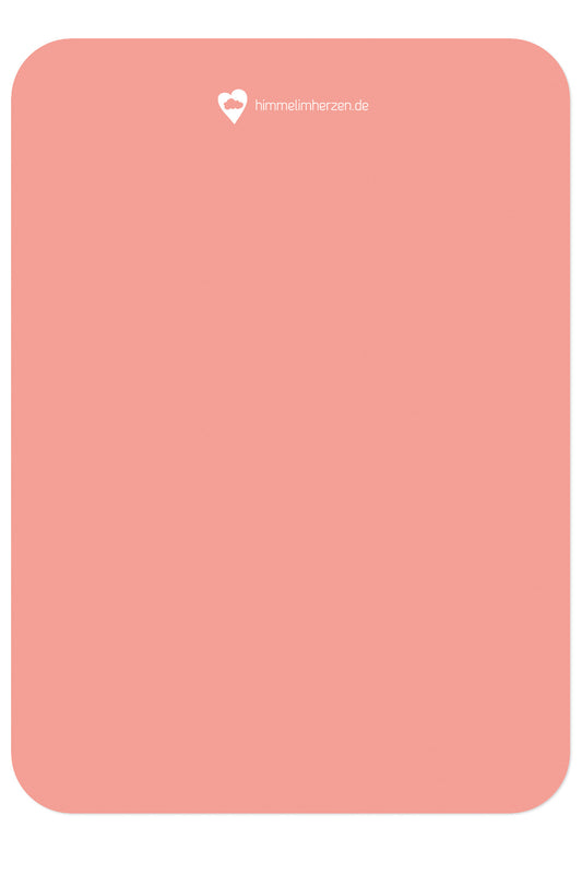 Rückseite Christliche Kinder Postkarte von Himmel im Herzen zur Einschulung