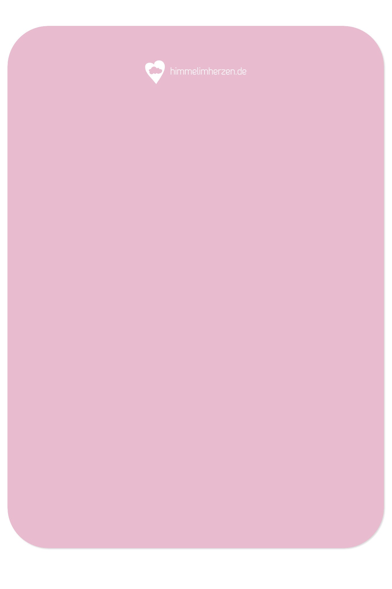 Rückseite Christliche Postkarte mit Motiv Muffin von Himmel im Herzen zum Geburtstag