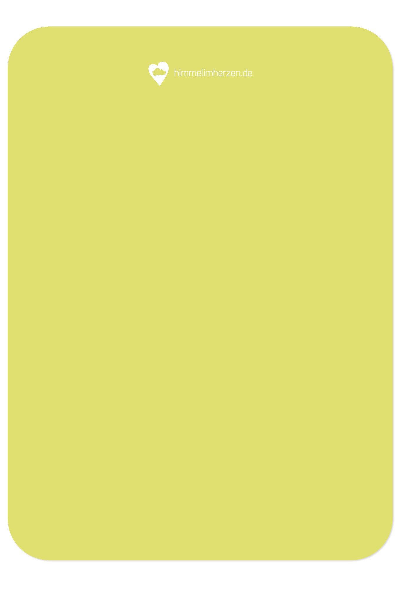 Rückseite Christliche Postkarte von Himmel im Herzen zur Hochzeit