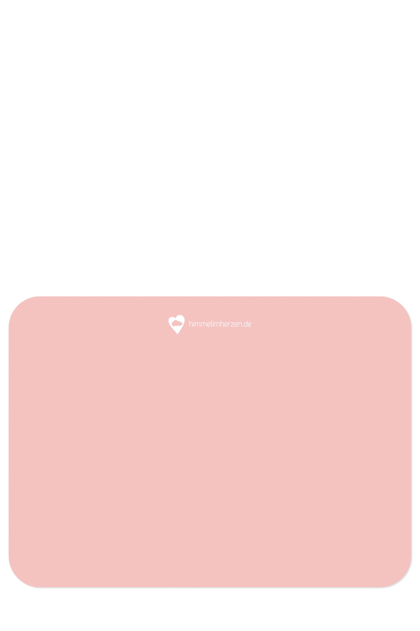 Rückseite der christlichen Postkarte mit der Jahreslosung 2016 von Himmel im Herzen