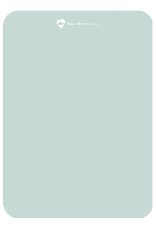 Rückseite: Christliche Postkarte mit der Jahreslosung 2018 von Himmel im Herzen