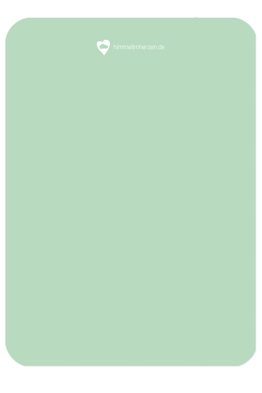 Rückseite von der christlichen Postkarte zu Ostern von Himmel im Herzen