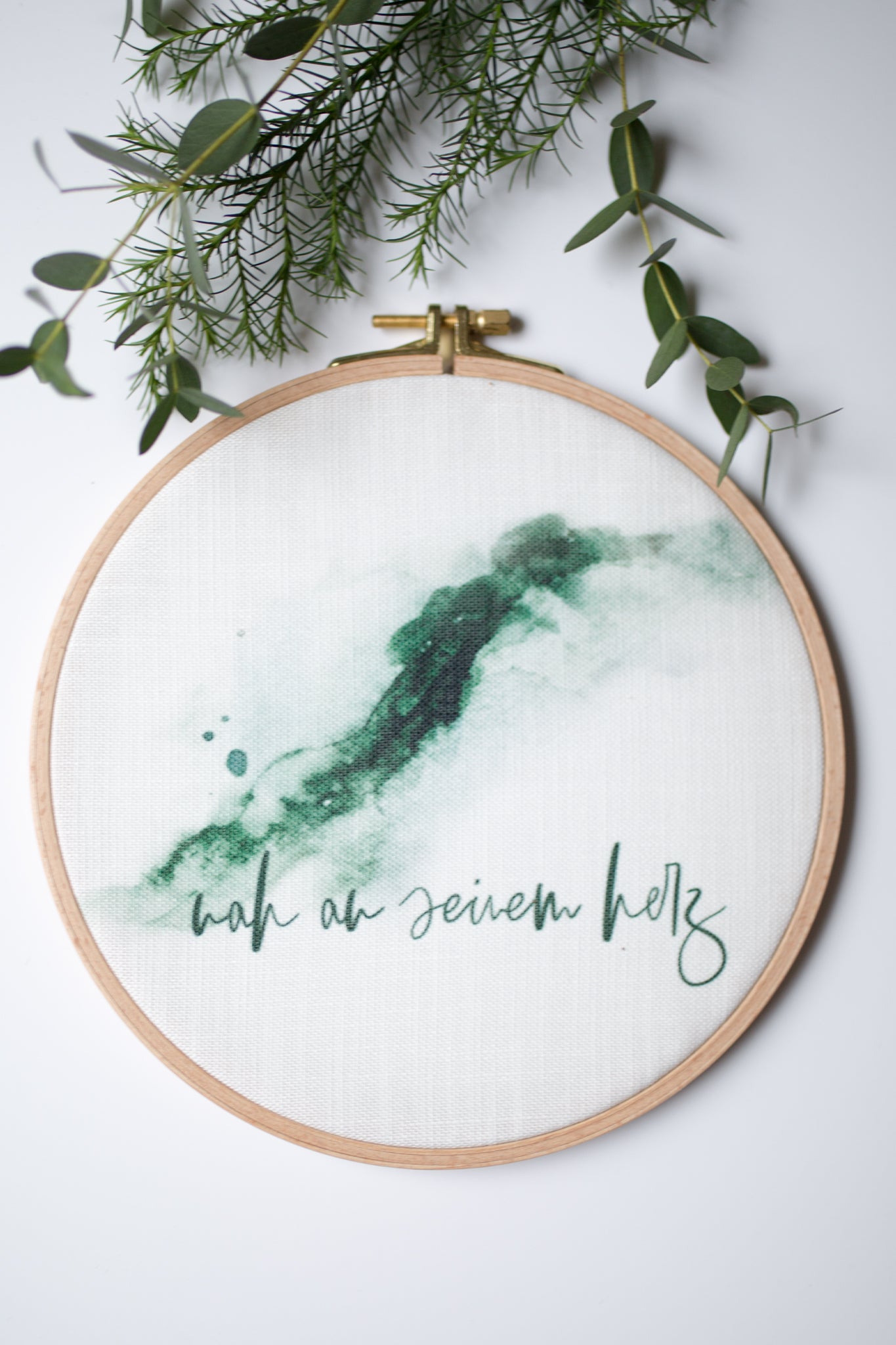 Stickrahmen - Nah an seinem Herzen