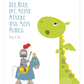 Christliches Kinder Poster mit Illustration Ritter von Himmel im Herzen