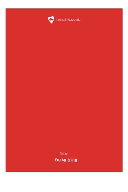 Weihnachtspostkarte - Edition Viola - Gesegnete Weihnachten