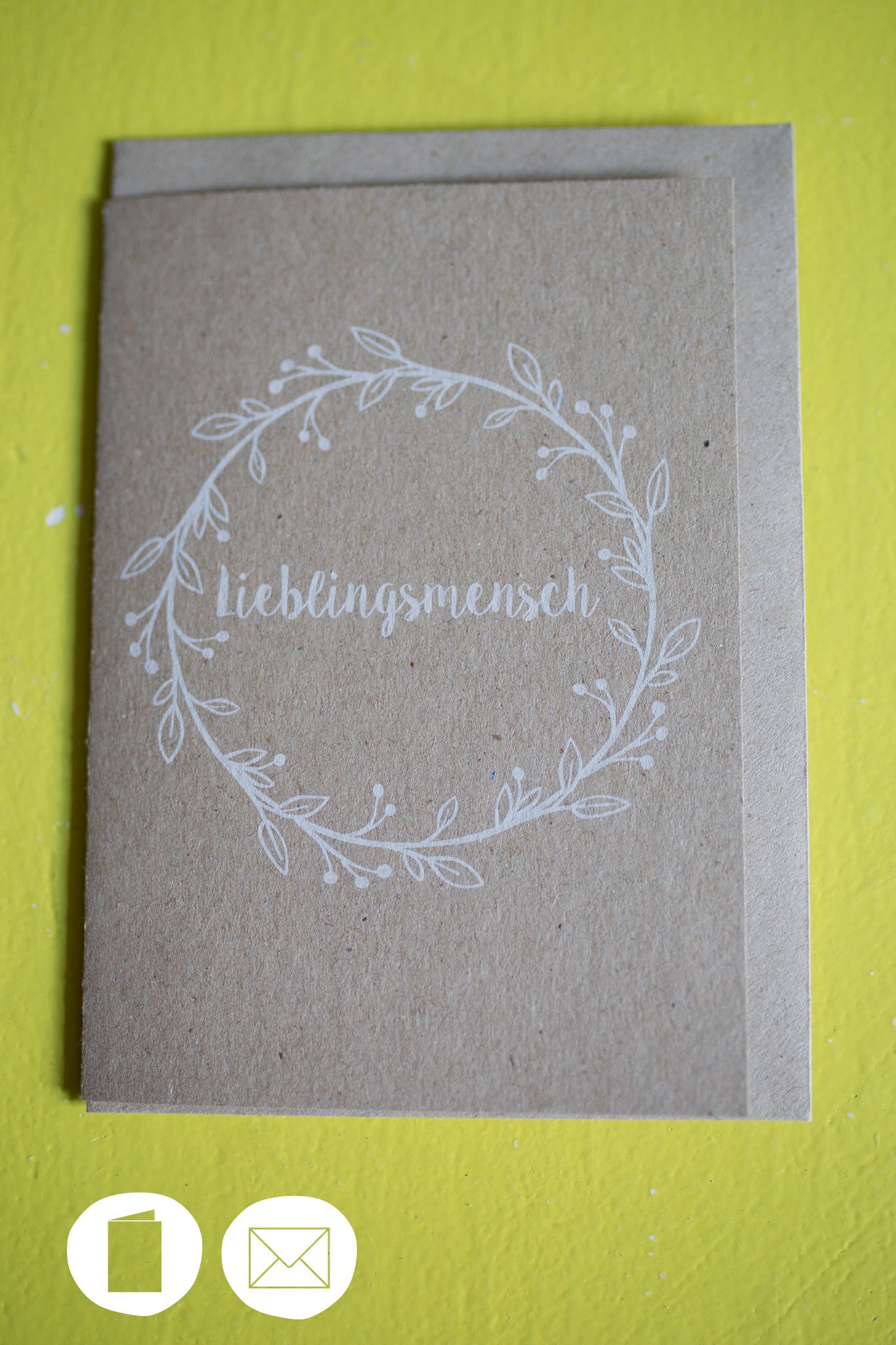 Klappkarte - Lieblingsmensch