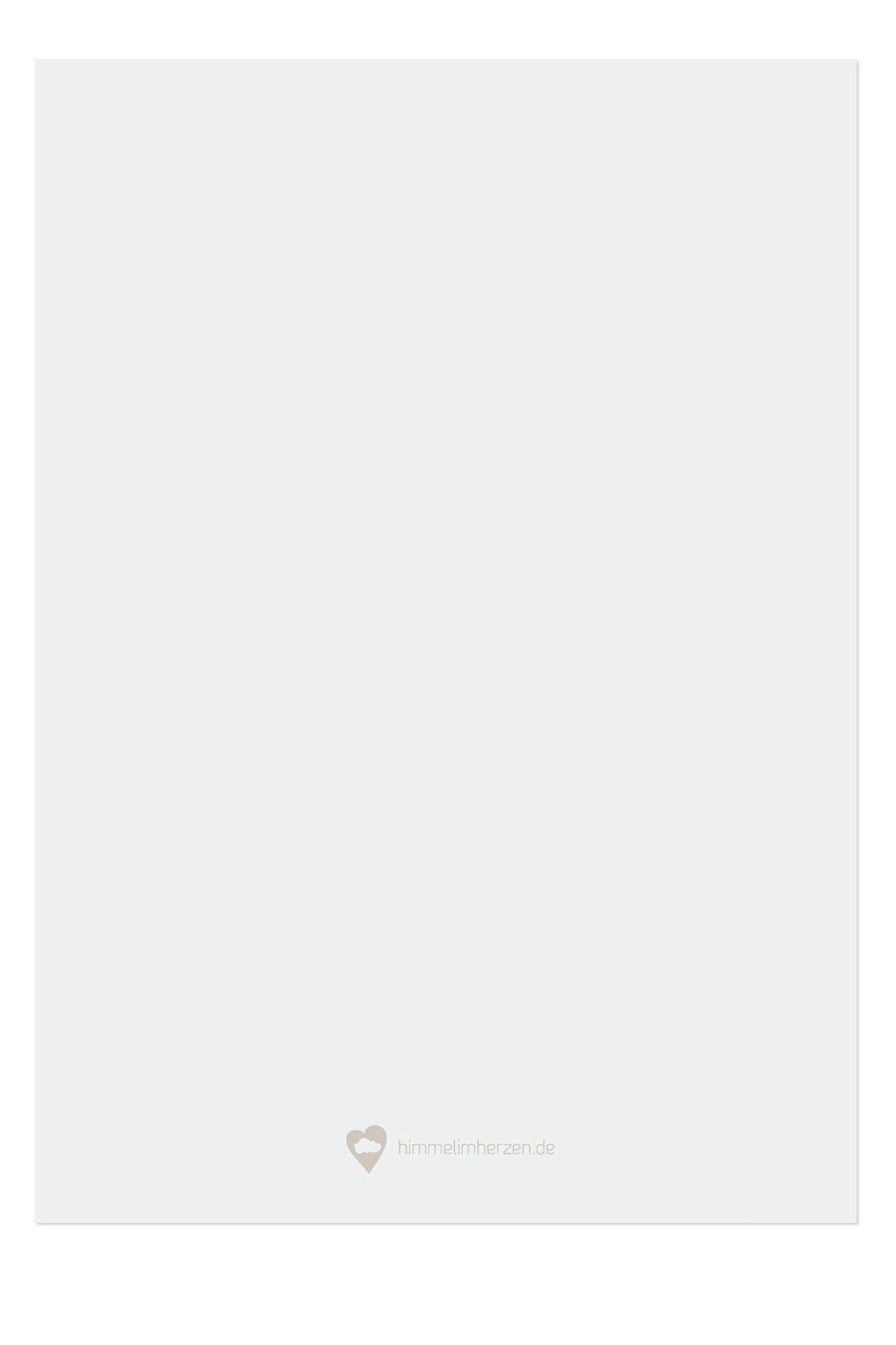 Klappkarte zum Trost von Himmel im Herzen