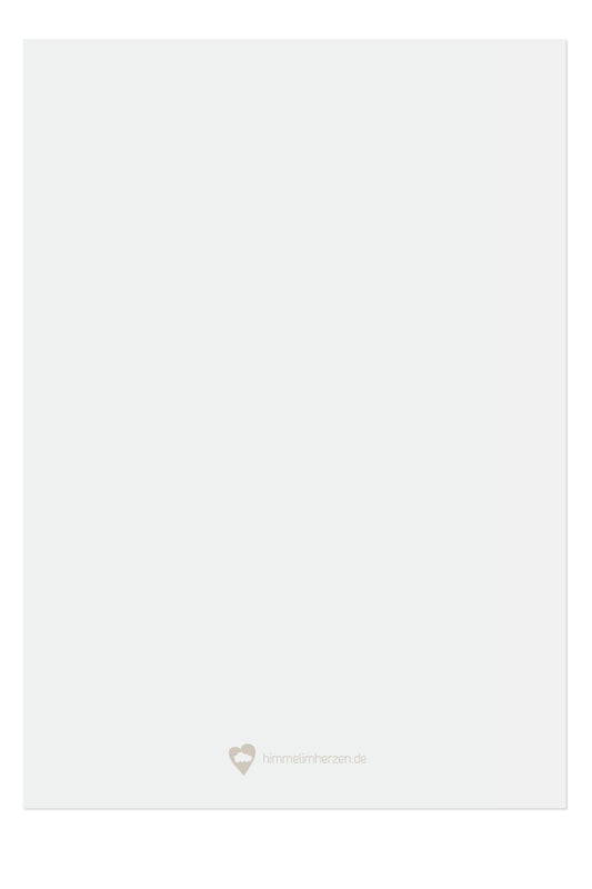 Klappkarte zum Trost von Himmel im Herzen