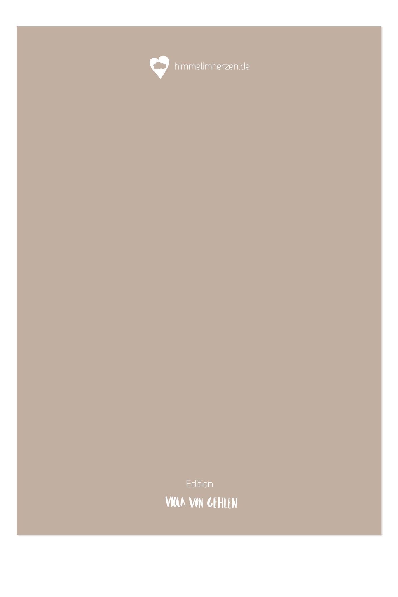 Postkarte - Edition Viola - Lieblingsmensch
