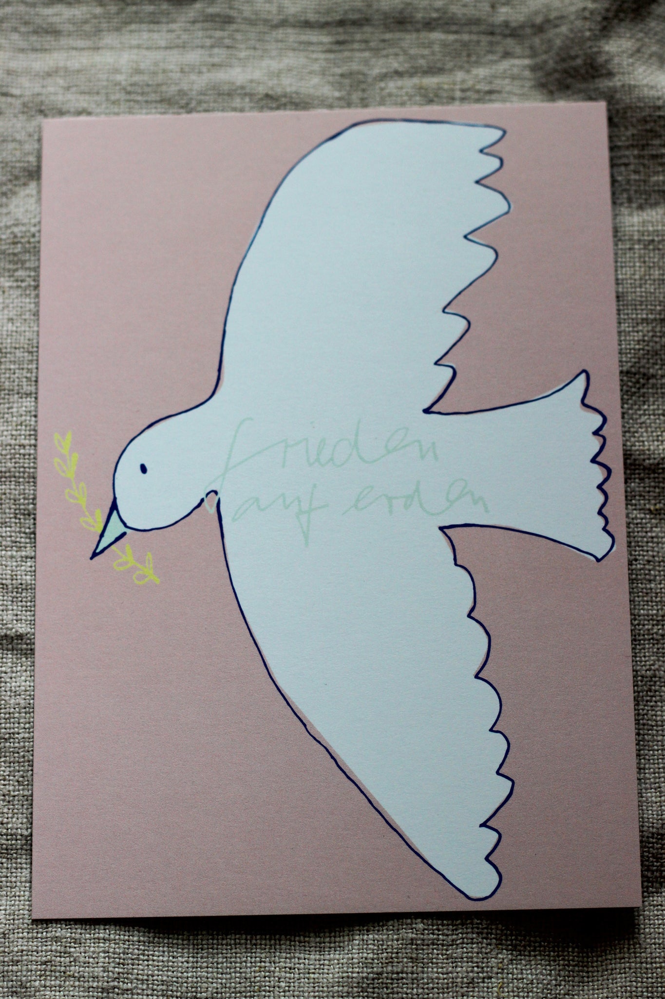 Postkarte - Frieden auf Erden