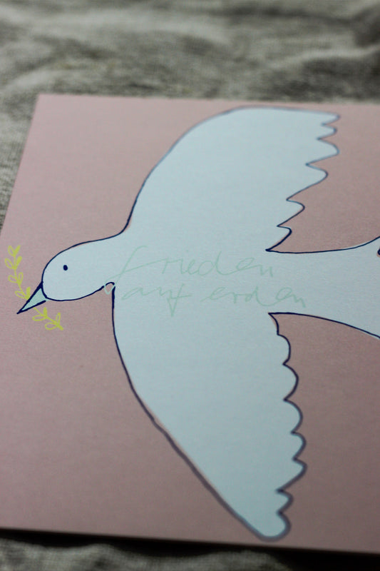 Postkarte - Frieden auf Erden
