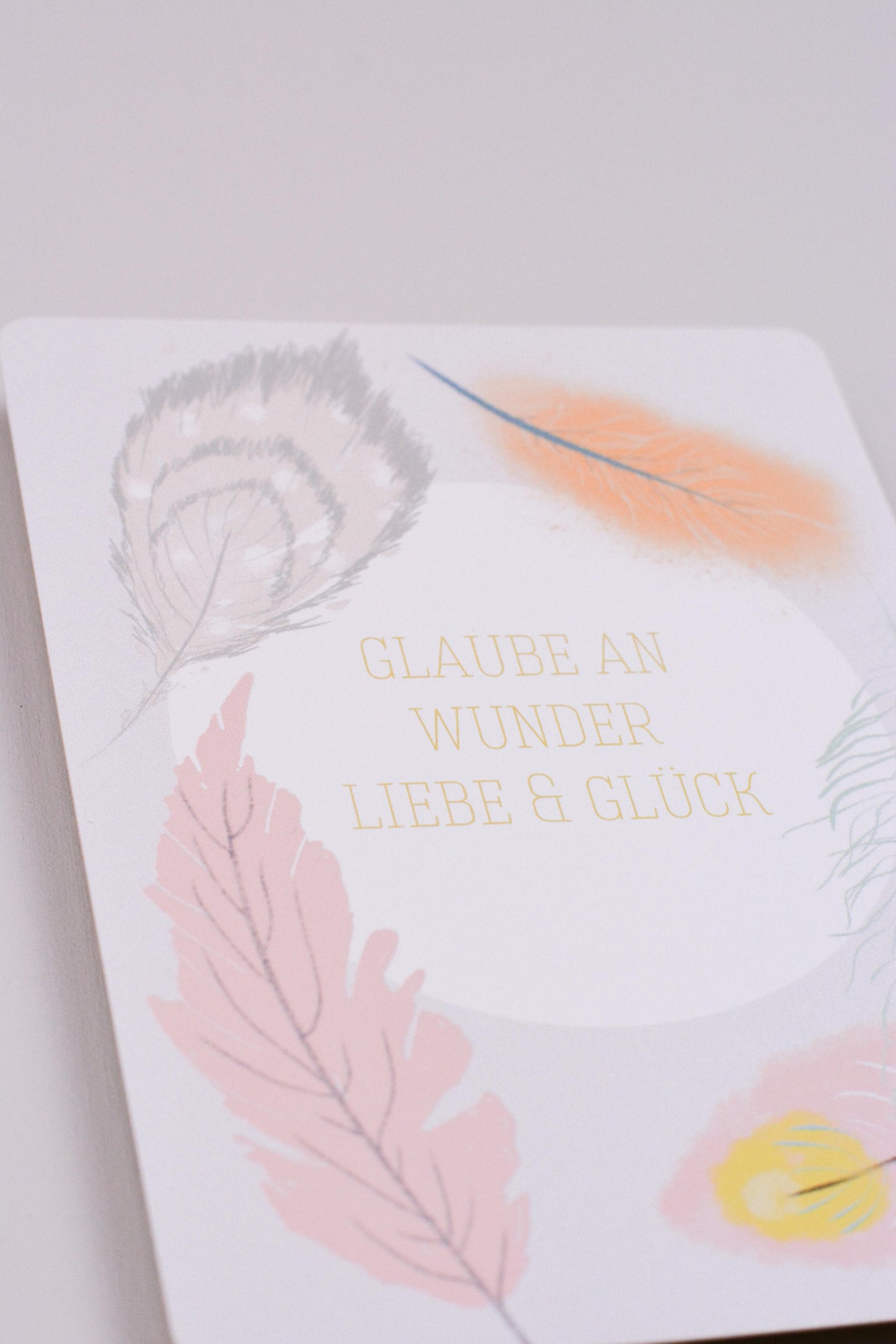 Postkarte - Glaube an