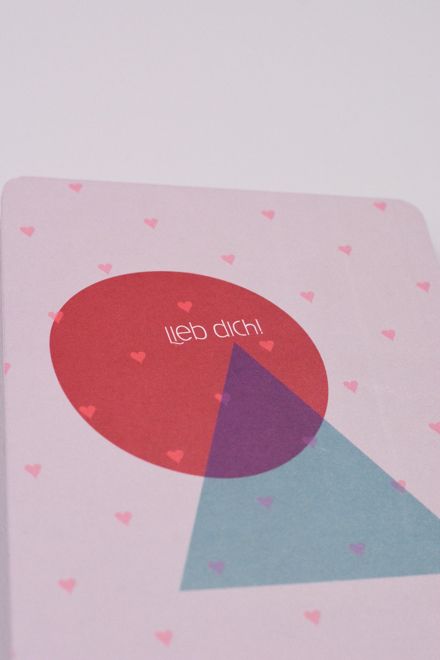 Postkarte - Liebe - Lieb dich