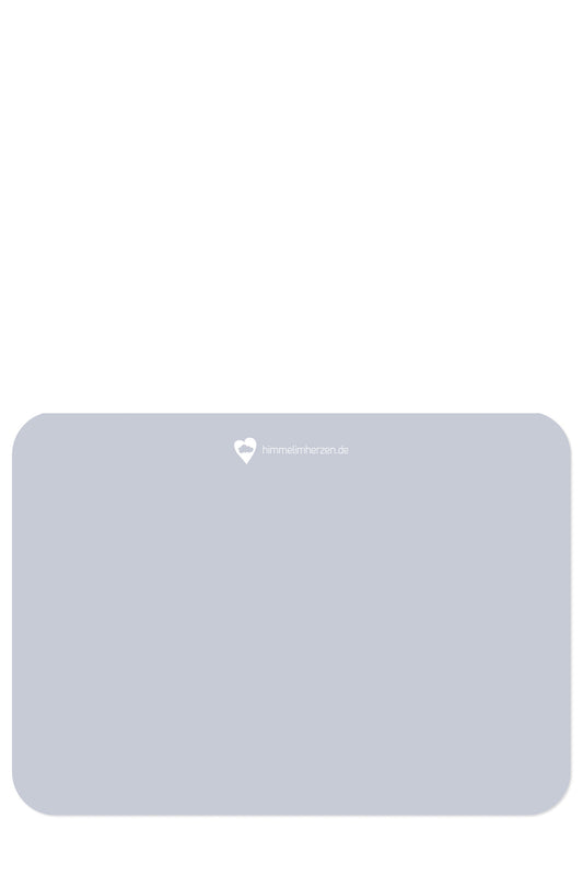 Rückseite der Weihnachtspostkarte Stille Nacht von Himmel im Herzen