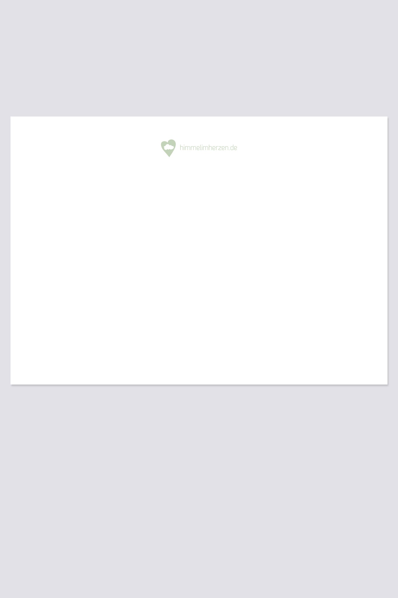 Postkarte - von Herzen DANKE