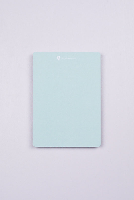 Weihnachtspostkarte - Peace, Love & Joy