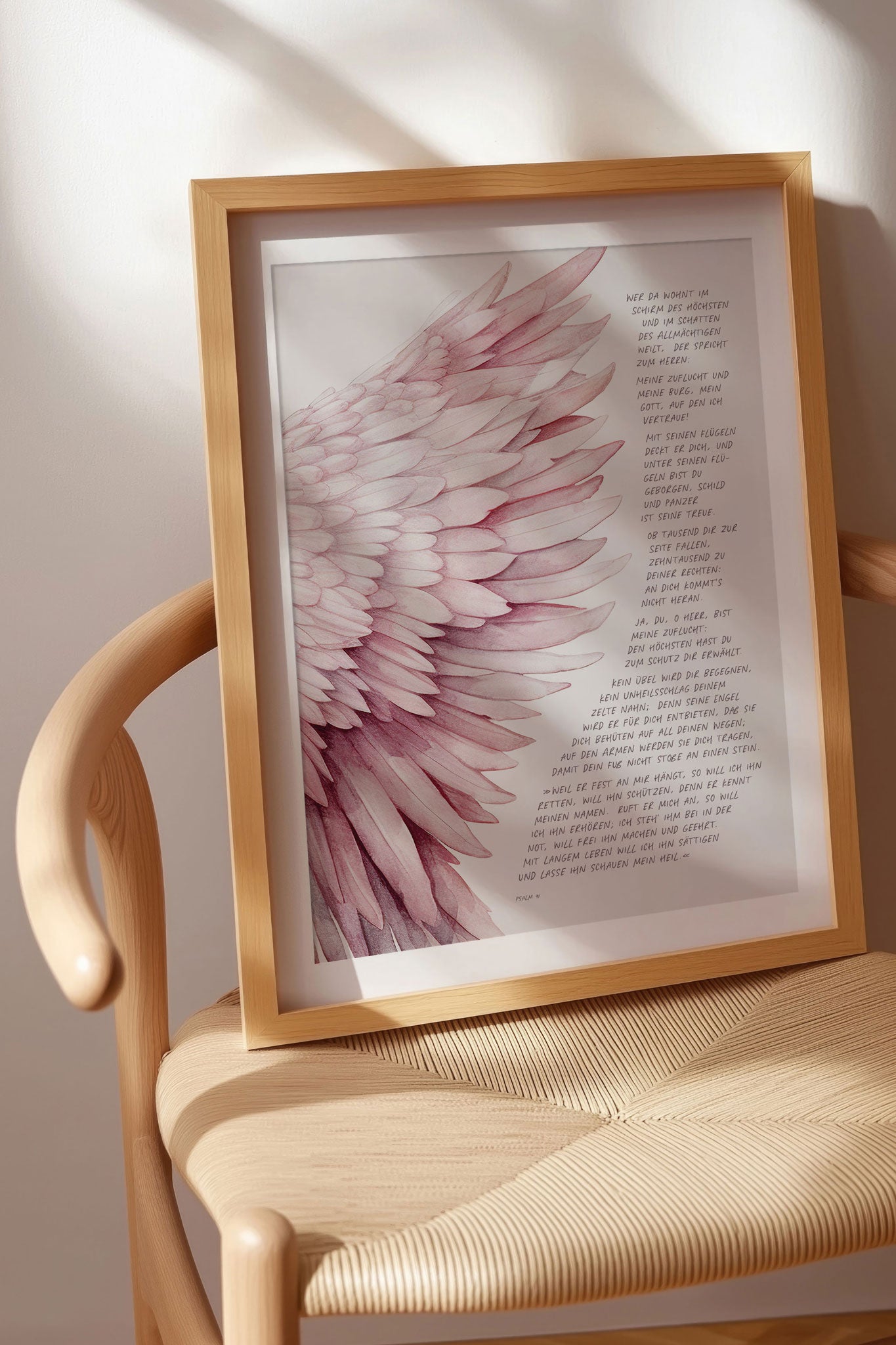 Poster - Psalm 91 - 50x70