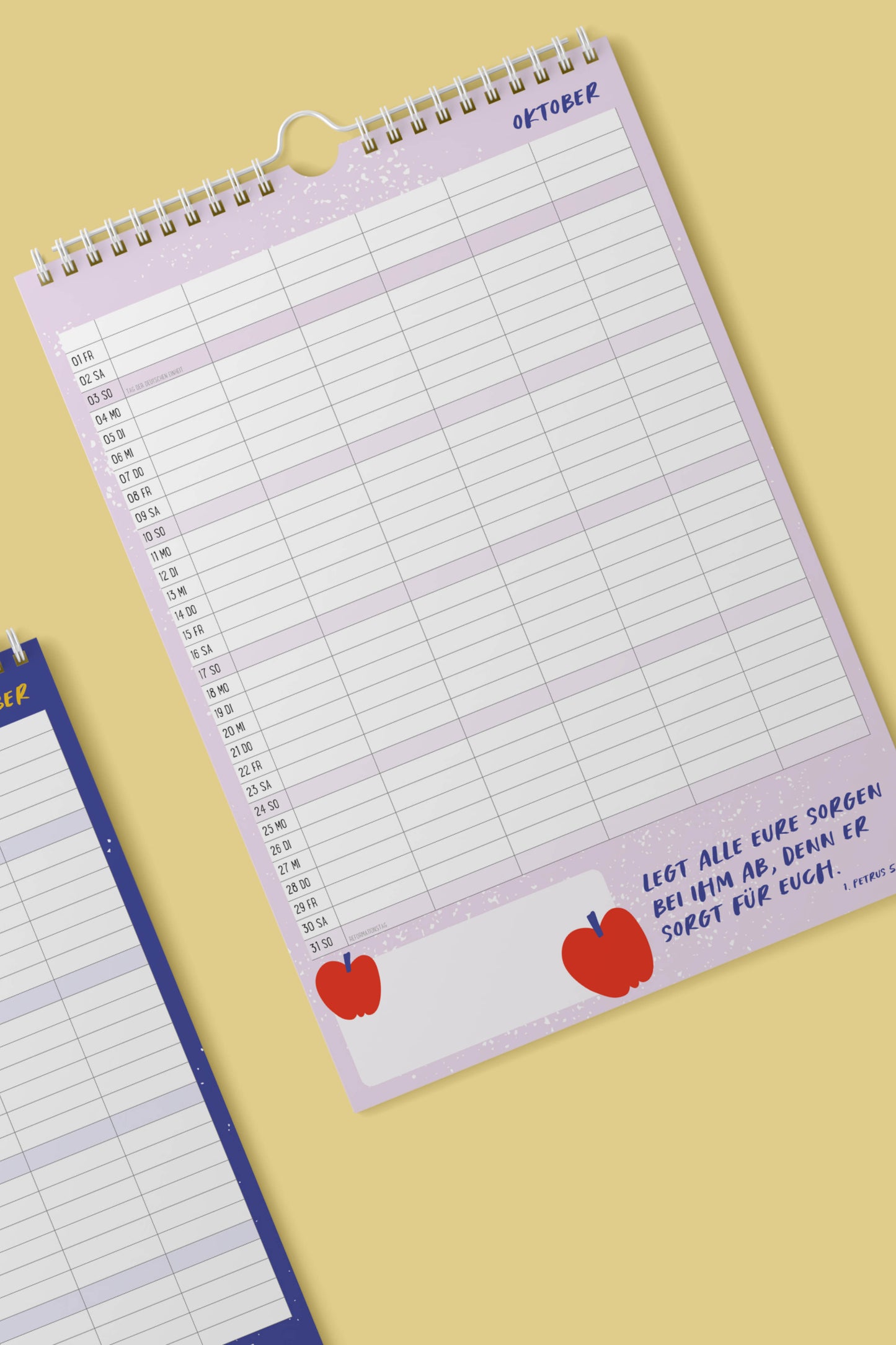 A3 Familienkalender 2027 - Jubel kommt am Morgen