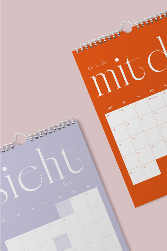 VORBESTELLUNG - A3 Kalender - Gott ist für dich - 2026