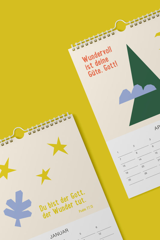 VORBESTELLUNG - A4 Kinderkalender - Psalmen