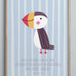 Kinderposter - Papageientaucher