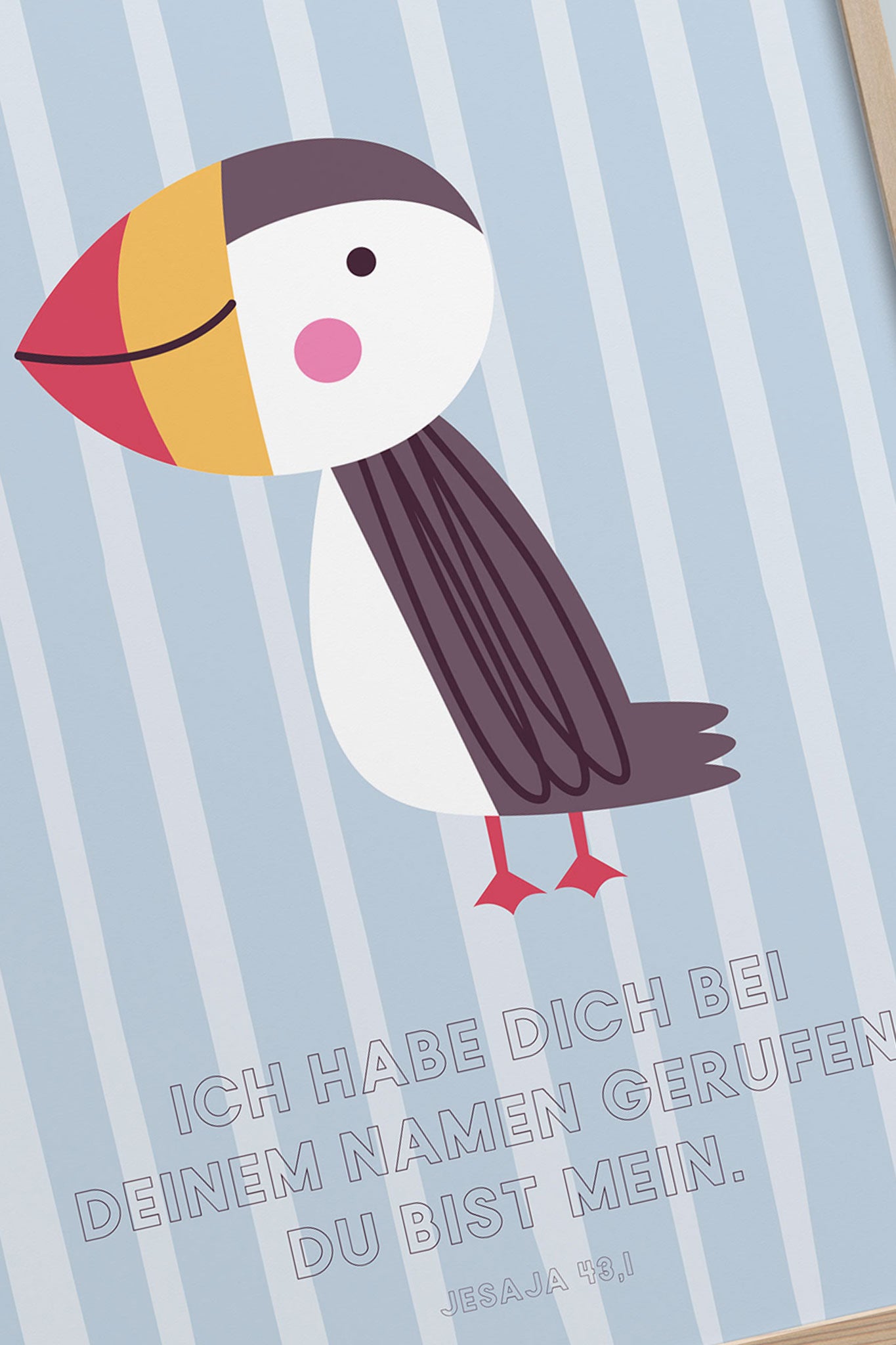 Kinderposter - Papageientaucher