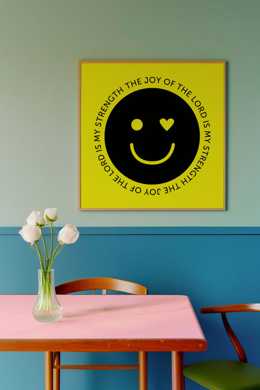 Poster - Joy - NEON - 30x30