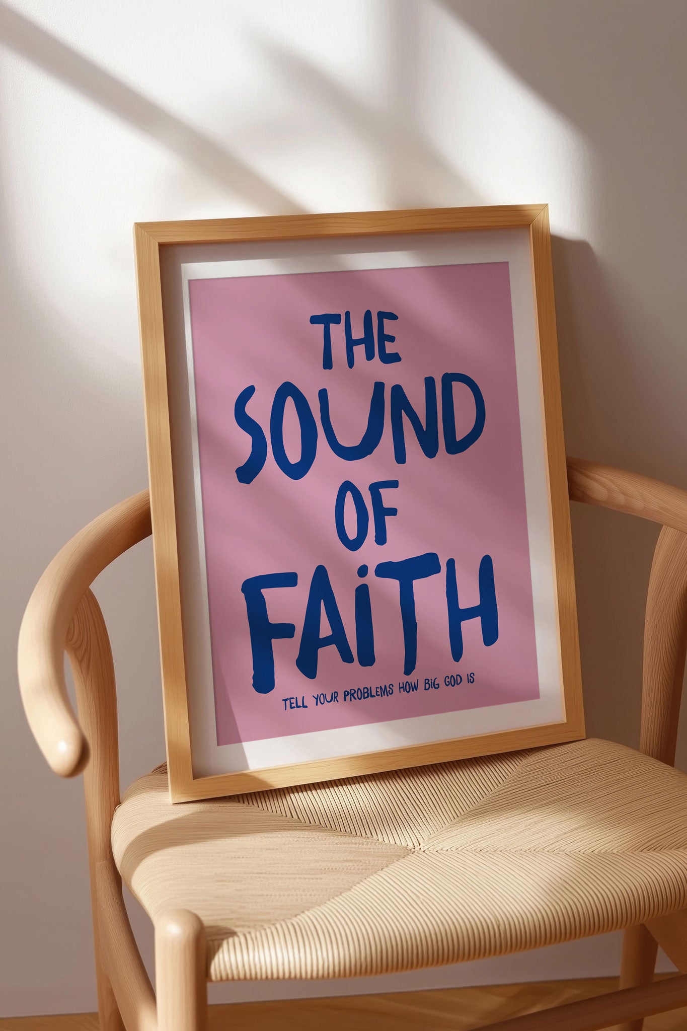 Poster - The sound of faith - A3