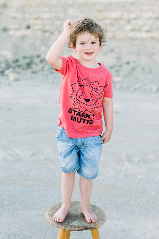 Kinder - T-Shirt - Stark & Mutig