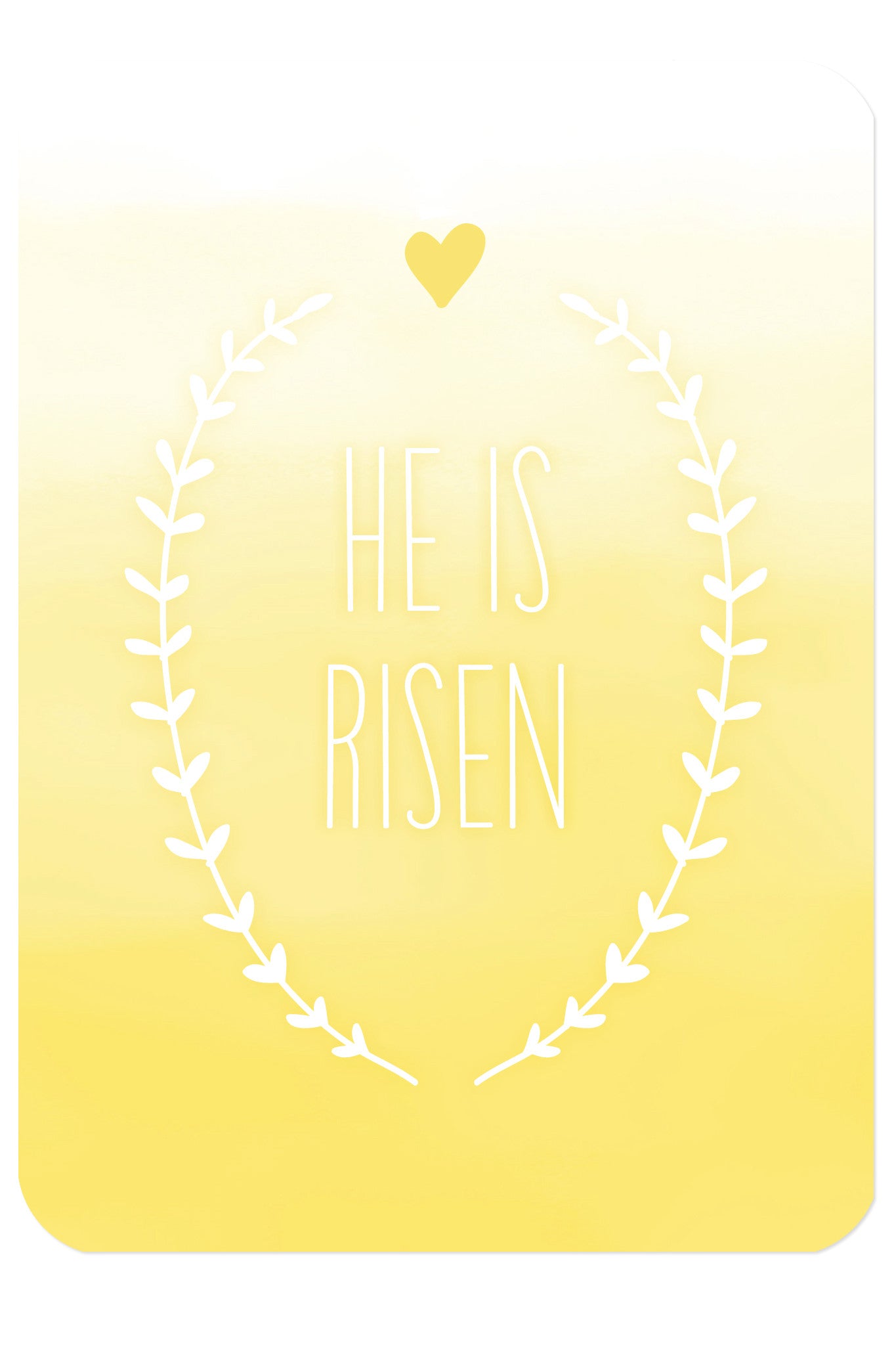 Christliche Postkarte zu Ostern von Himmel im Herzen