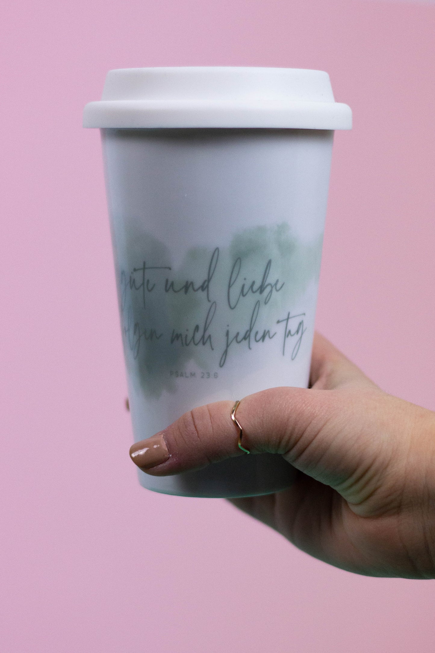 Coffee To Go Becher - Liebe und Güte