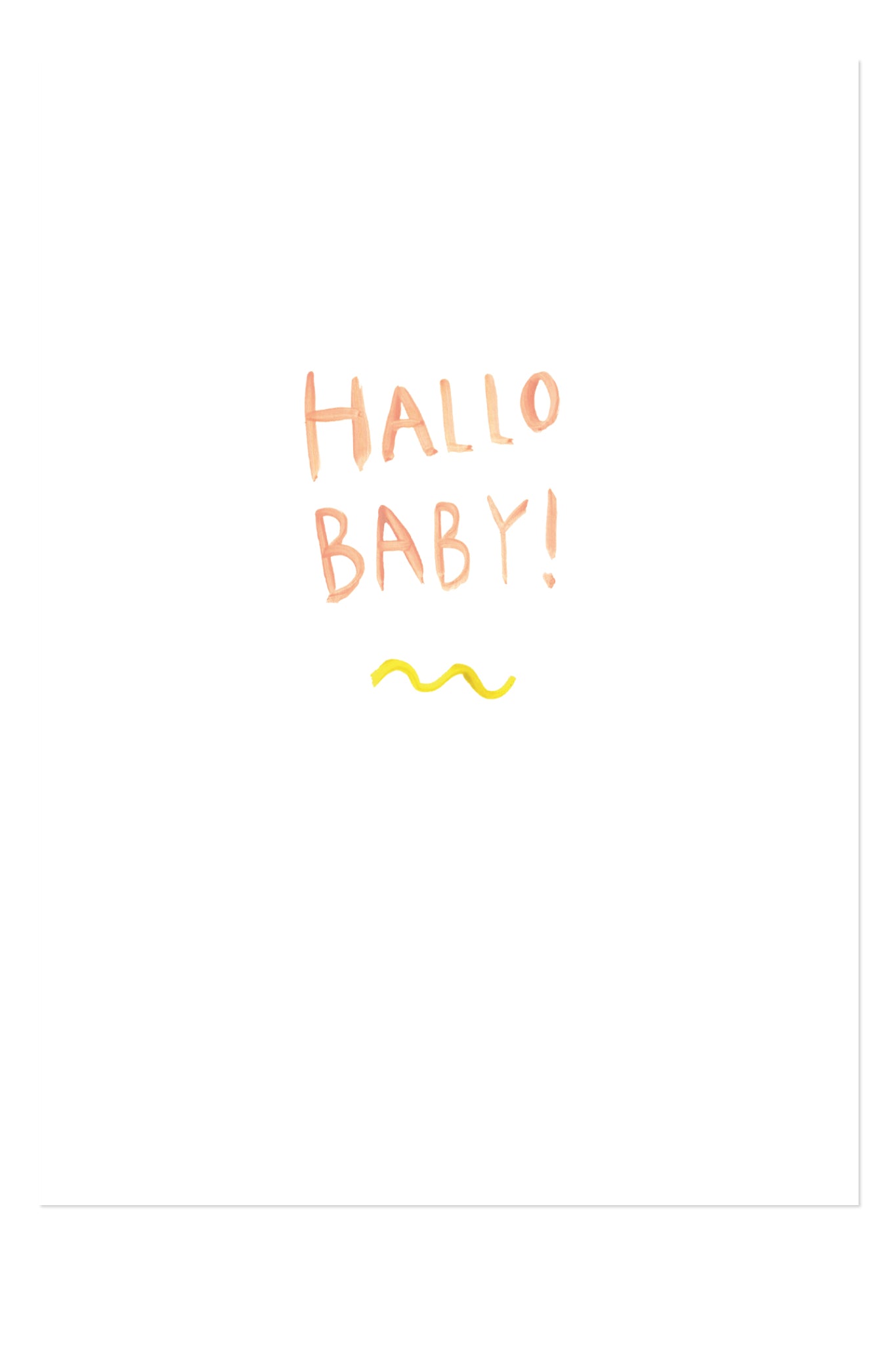 Postkarte - Edition Viola - Baby
