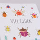 Postkarte - Viel Glück