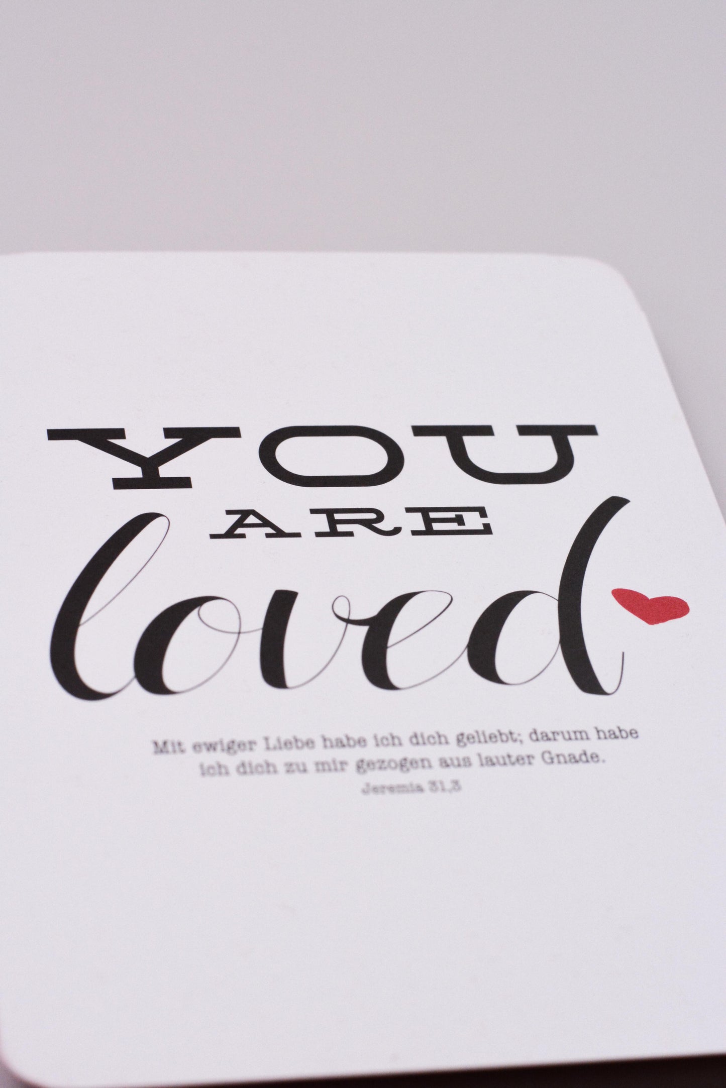 Postkarte - You are loved