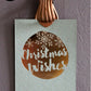 Weihnachtspostkarte - Christmas Wishes